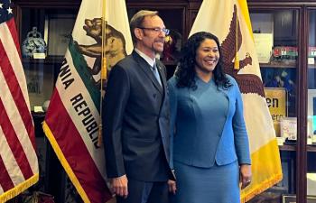 Carney sworn in to SF arts panel