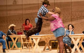 Not your grandma's "Oklahoma!" - a radical new staging at the Golden Gate Theatre