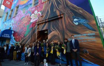 New mural graces SF City Clinic