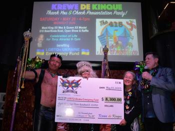Krewe de Kinque delivers for Rainbow World Fund