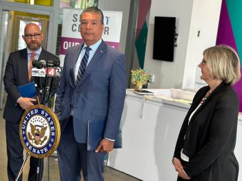 Padilla talks mental health, hate crimes at SF LGBT center