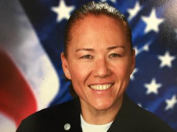 Lesbian assistant SF fire chief shows resolve on opening day of discrimination trial