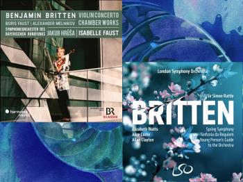 Great Britten from the jump — Violin Concerto, 'Spring Symphony,' shorter works in new recordings